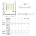 Flutlichtstrahler Serie FLS5